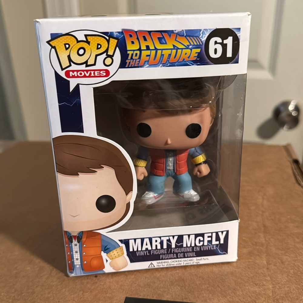 VAULTED Back to the Future Marty McFly 61 Funko Pop